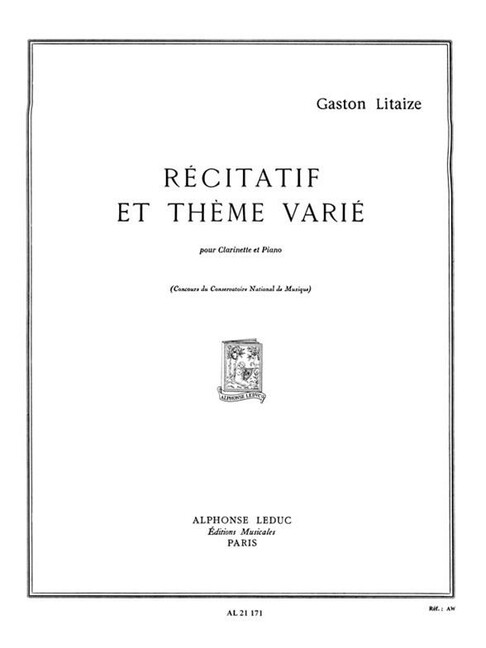 Récitatif et Thème Varié