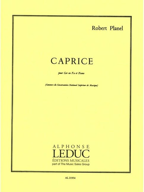 Caprice pour cor en fa et piano