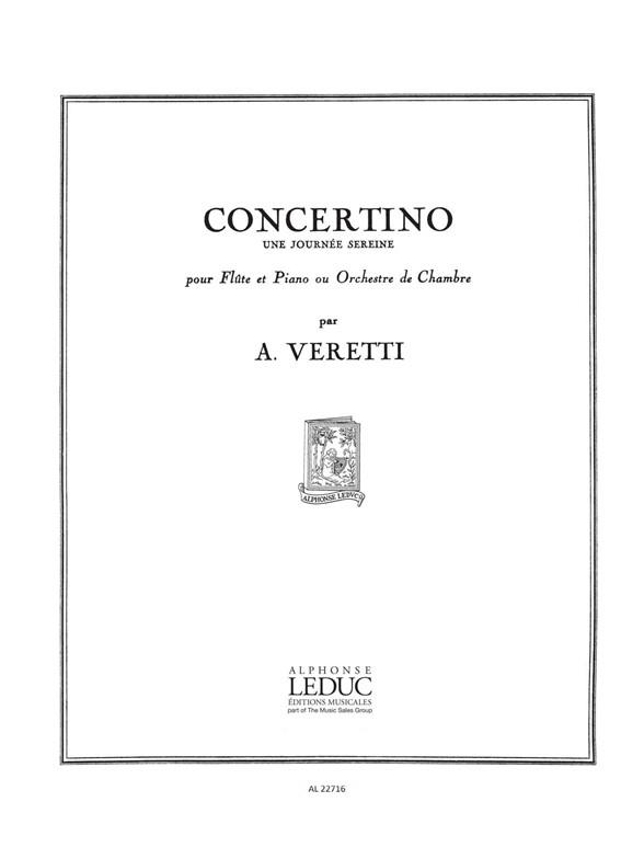Concertino pour flûte et orchestre de chambre