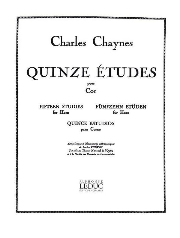 15 études