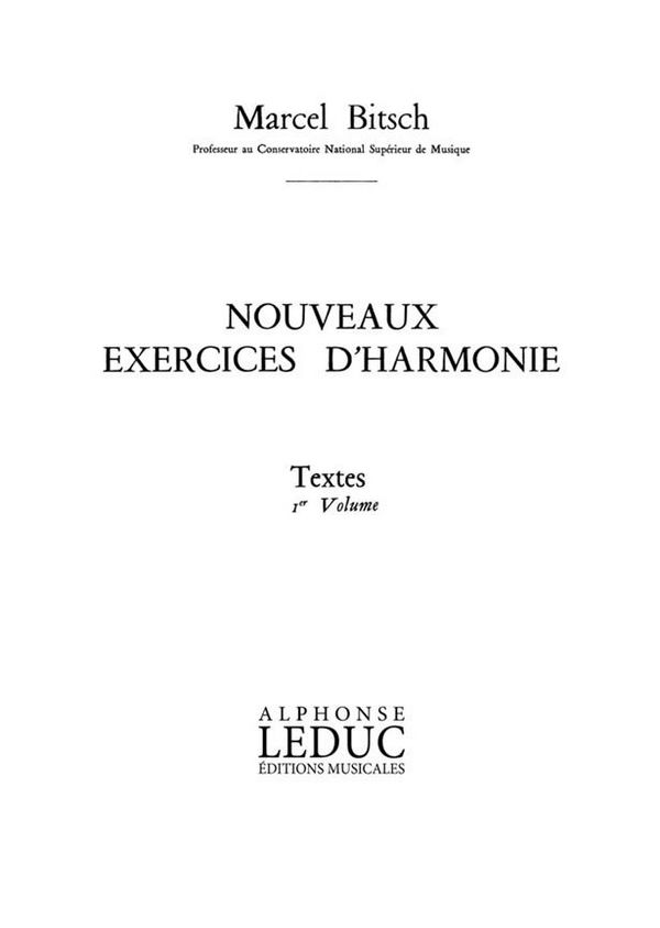 Nouveaux Exercices d'Harmonie