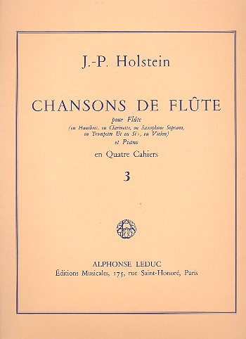 Chansons de flûte vol.3