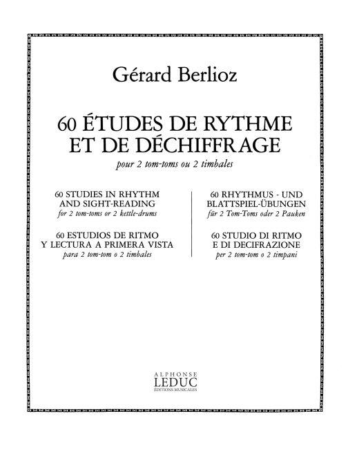 60 études de rythme et de déchiffrage