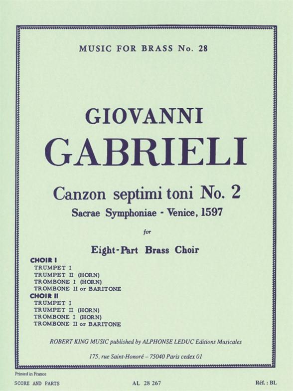Canzon septimi toni no.2
