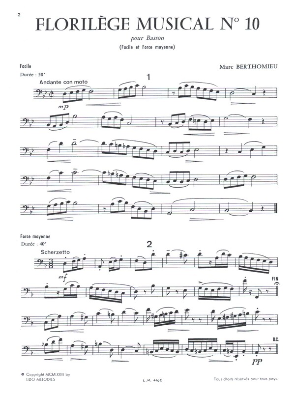 Florilège Musical no.10