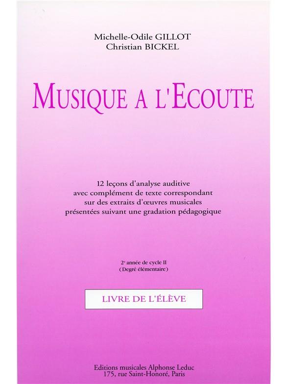 Musique a L'écoute 2eme année cycle 2