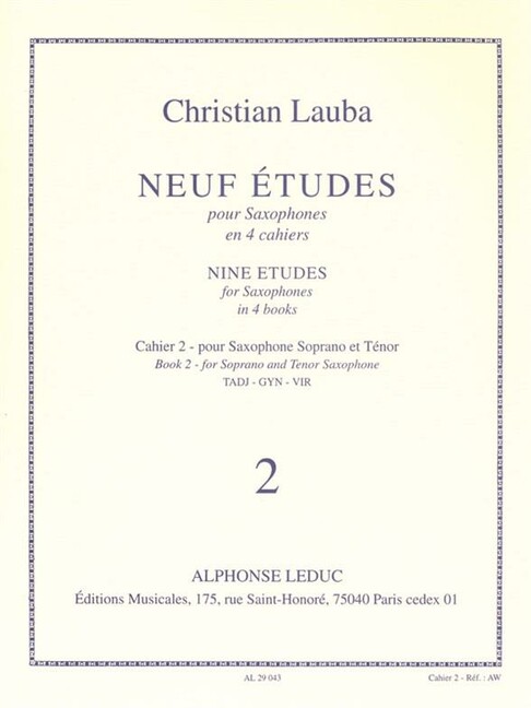 9 Etudes vol.2 .