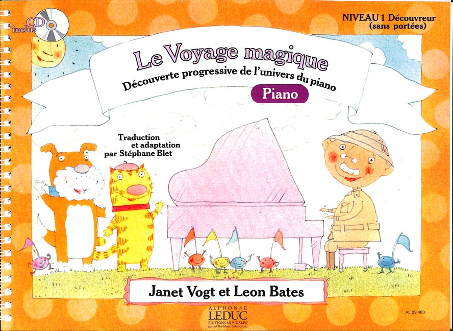 Le voyage magique - Niveau 1 Découvreur (sans portées) (+CD)