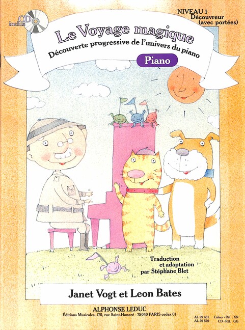 Le voyage magique - Niveau 1 Decouvreur (avec portées) (+CD)