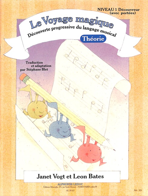 Le Voyage magique - Niveau 1 Découvreur (avec portées)