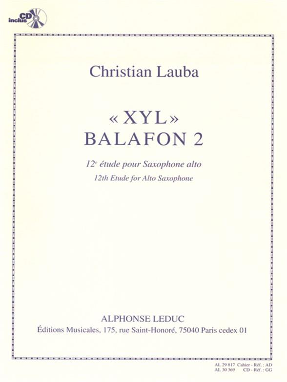 XYL - Balafon 2  (+CD)