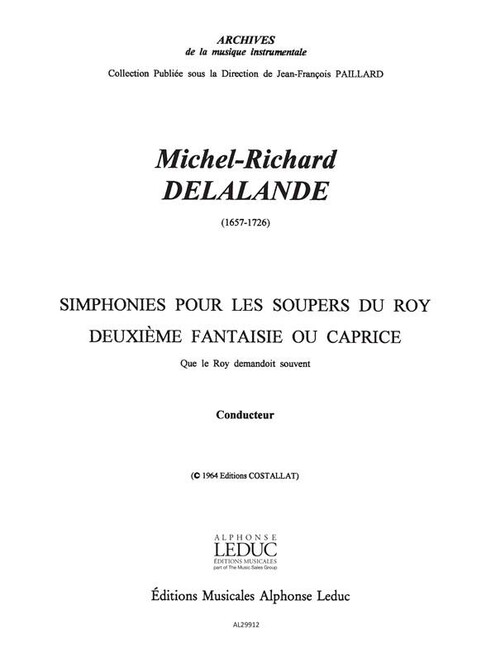 Caprice no.2 des Symphonyes pour les soupers du roy