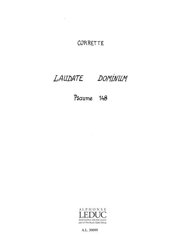 Laudate Dominum (Psaume 148)