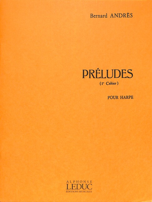 Préludes vol.1 pour harpe