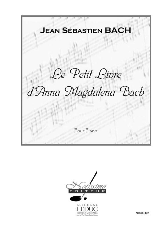 DIVERS/BACH J.S. PETIT LIVRE D'ANNA MAGDALENA