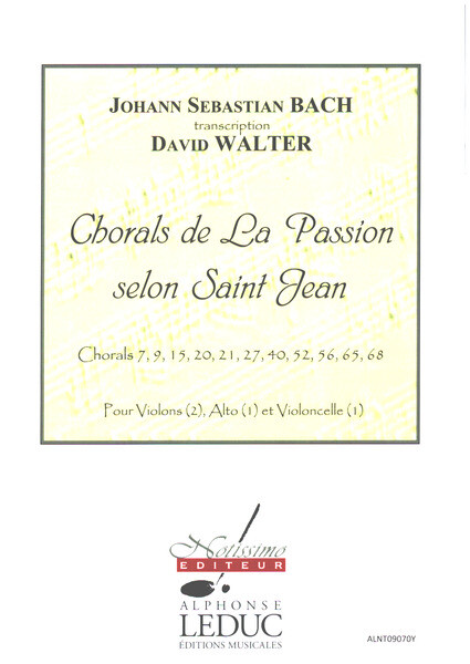 Chorals de La Passion selon Saint Jean