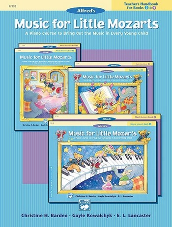 Various Little Mozarts Teachers Books 3 and 4