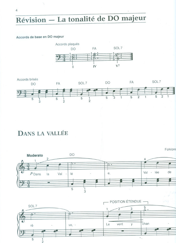 Piano pour les adultes - Livre de lecons vol.2