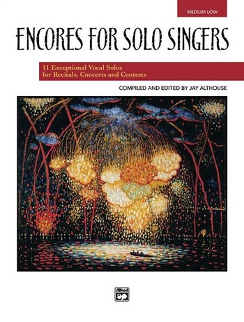 Althouse,Jay (editor) Encores for Solo Singers Med/Low CD Only