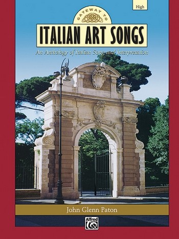 Gateway to Italian art songs