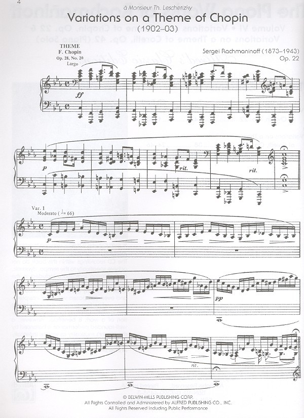 Piano Works Of Rachmaninoff vol.6
