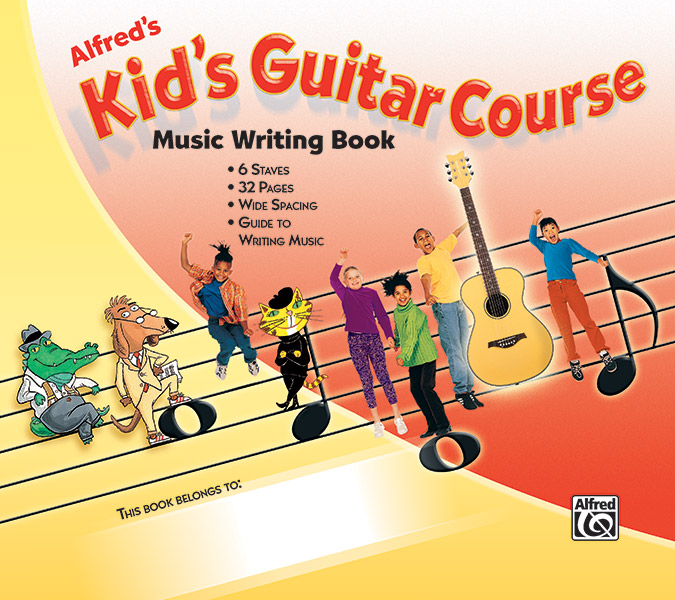 Harnsberger & Manus Kids Guitar Music Writing Bk