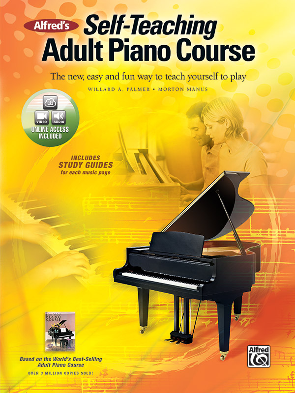 Self Teaching Adult Piano Course (+CD +DVD)