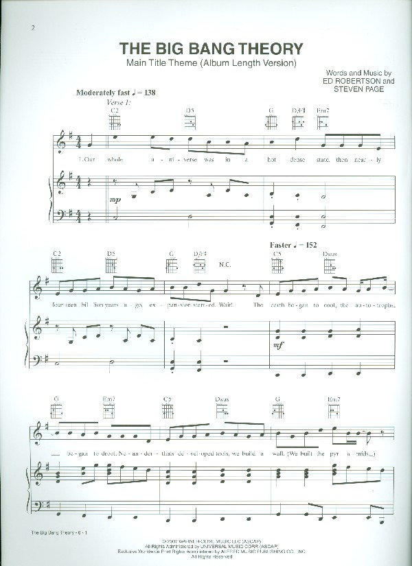 Big Bang Theory (Main Title Theme):