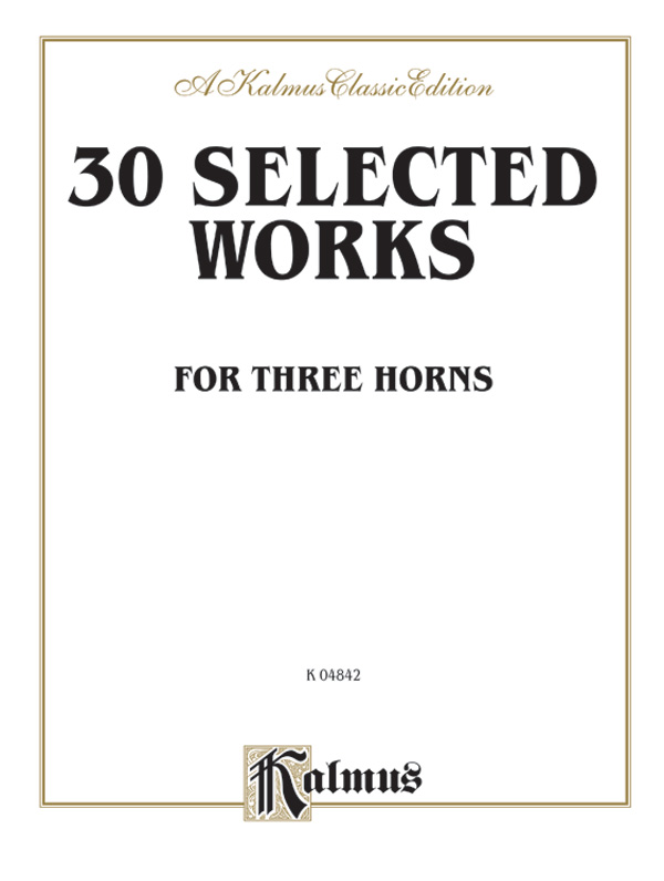30 Selected Works