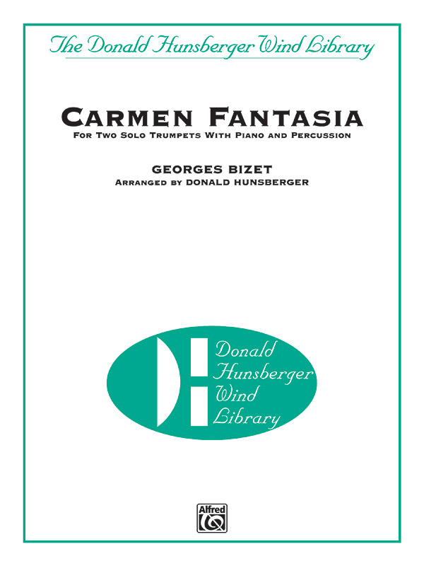 Hunsberger, DonaldCarmen Fantasia (2 trumpets and piano)