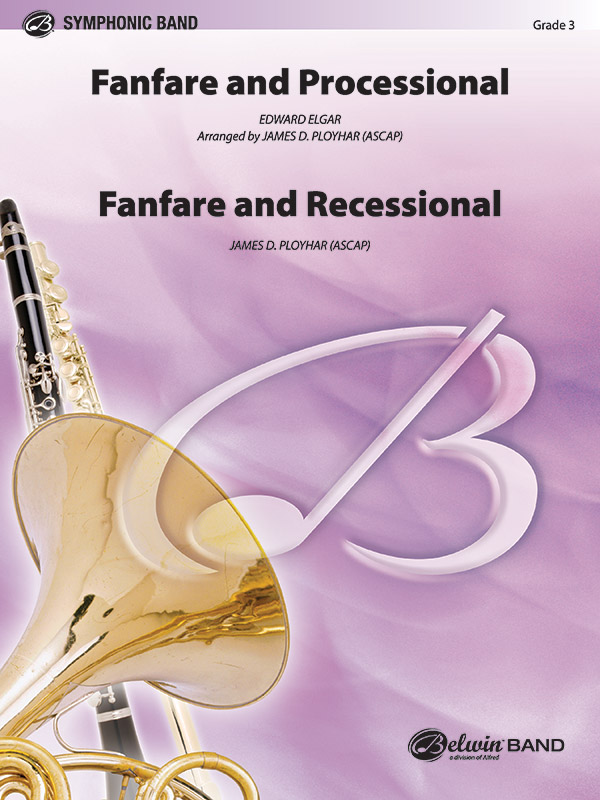 Elgar, E arr. Ployhar, J.DFanfare, Processional & Recessional(c/b)