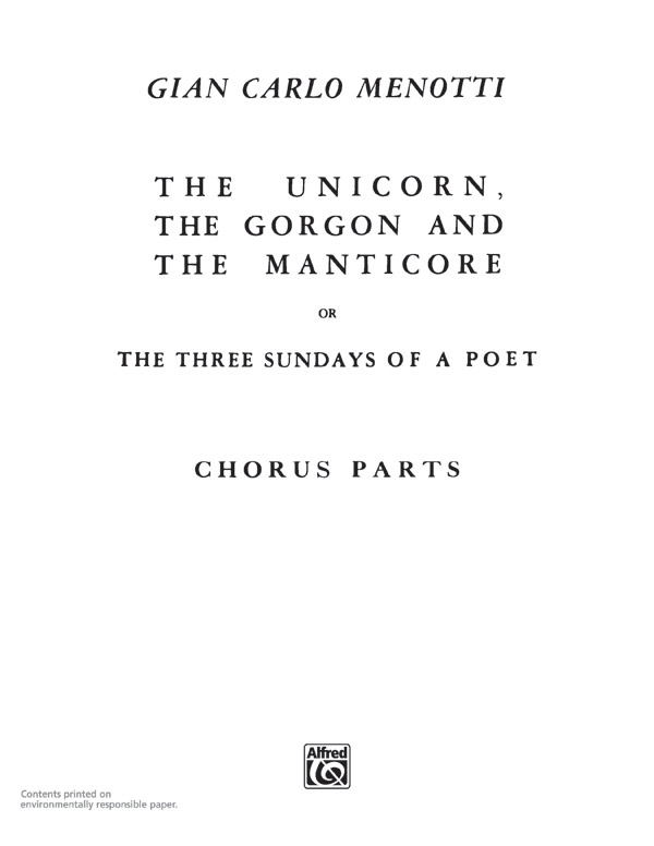 Unicorn Gorgon Chorus