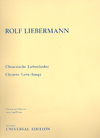 Chinesische Liebeslieder für Gesang, Harfe und Streicher