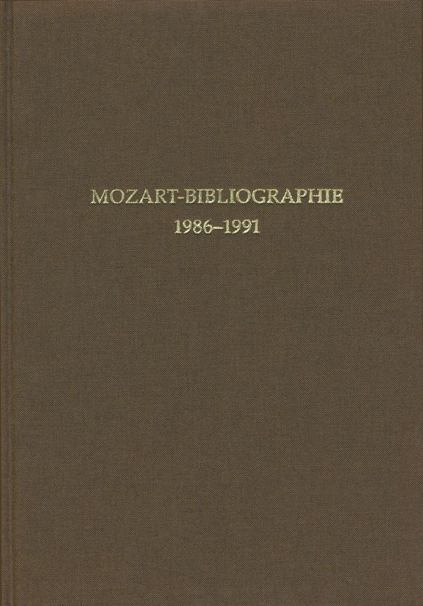 Mozart-Bibliographie 1986-1991