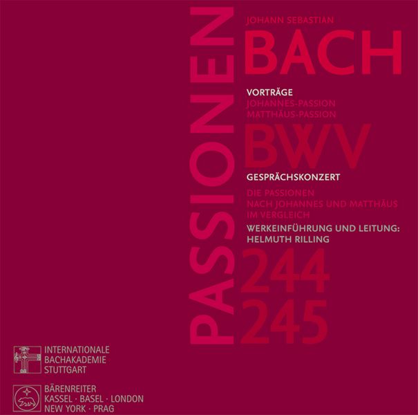 Passionen nach Johannes und Matthäus