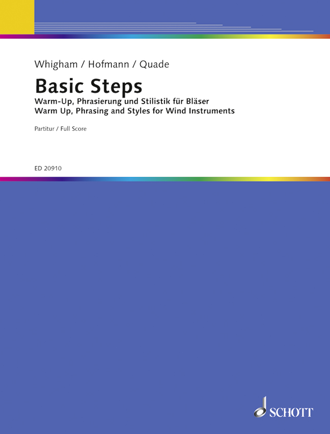 Basic Steps - Warm up, Phrasierung und Stilistik für Bläser