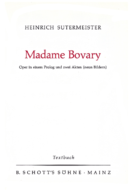 Madame Bovary