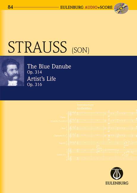 An der schönen blauen Donau  op.314 / Künstlerleben op.316 (+CD)