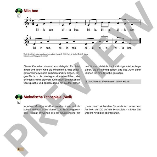 Musikgarten 1 - Draußen (+CD)