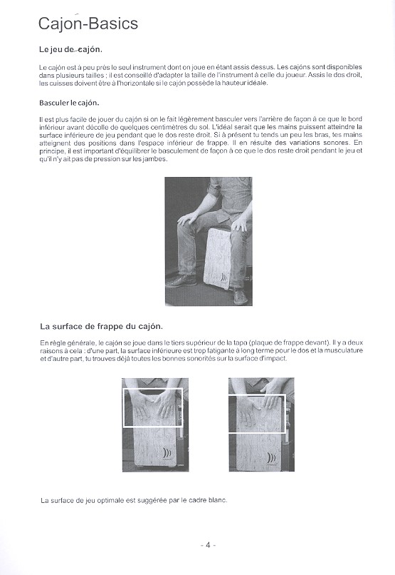Cajon Styles avec Heck Stick and Side Kick (+ DVD)