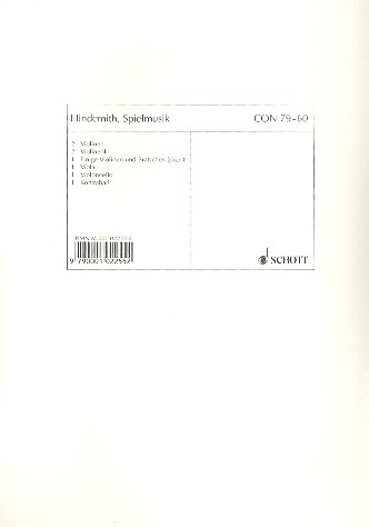 Spielmusik op.43,1