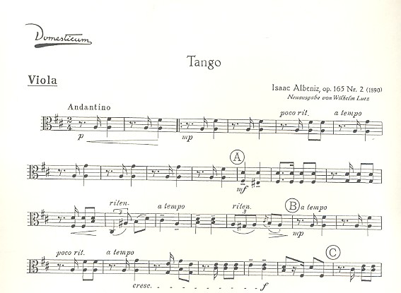 Tango op. 165/2