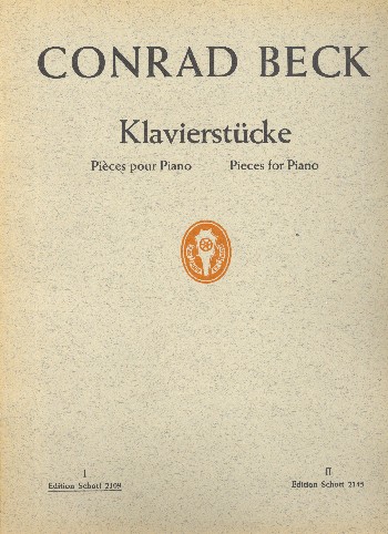 Klavierstücke Band 1