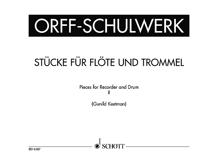 Stücke für Flöte und Trommel Heft 2