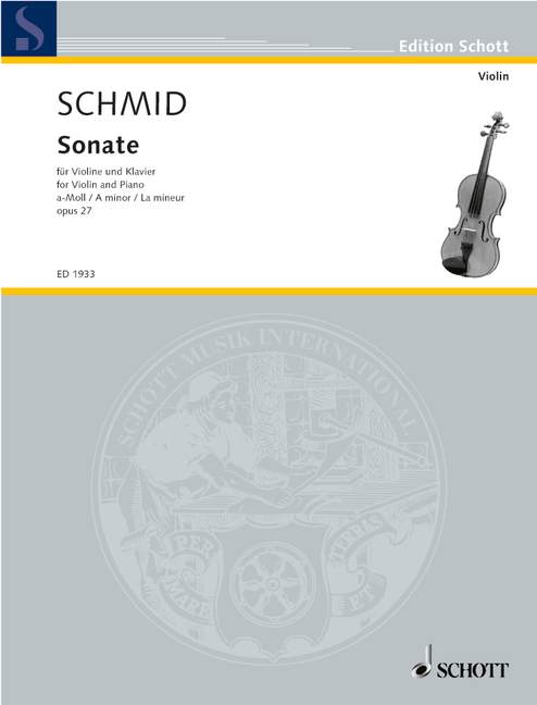 Sonate a-Moll op. 27