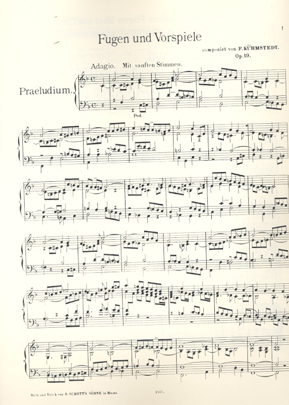 Fugen und Vorspiele op.19