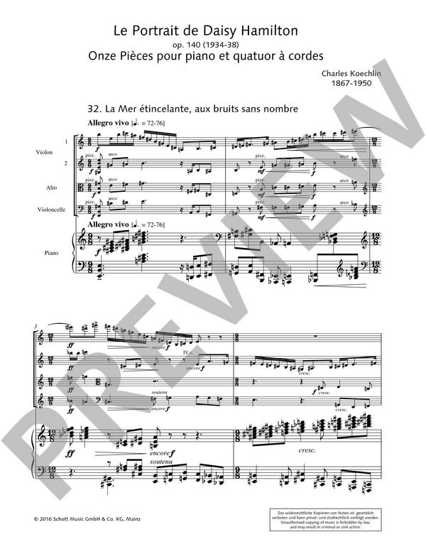 Le Portrait de Daisy Hamilton op.140 vol.6