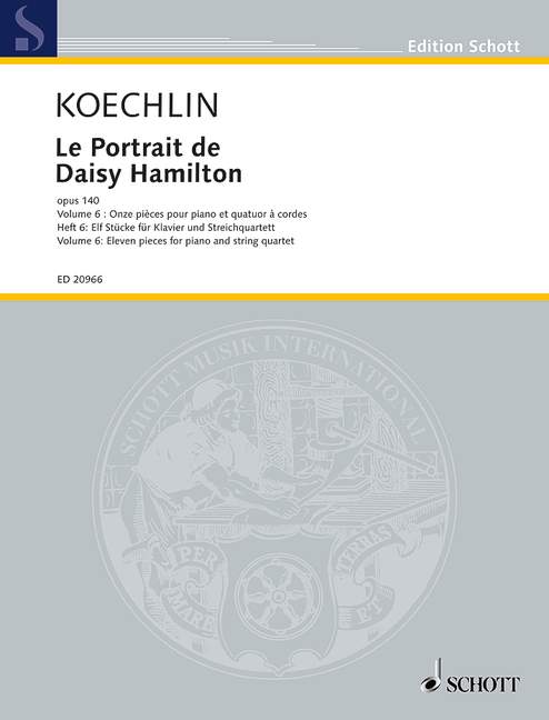 Le Portrait de Daisy Hamilton op.140 vol.6