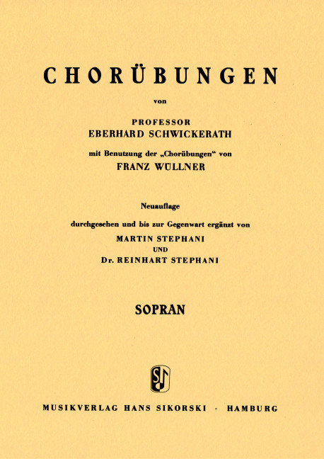 Chorübungen