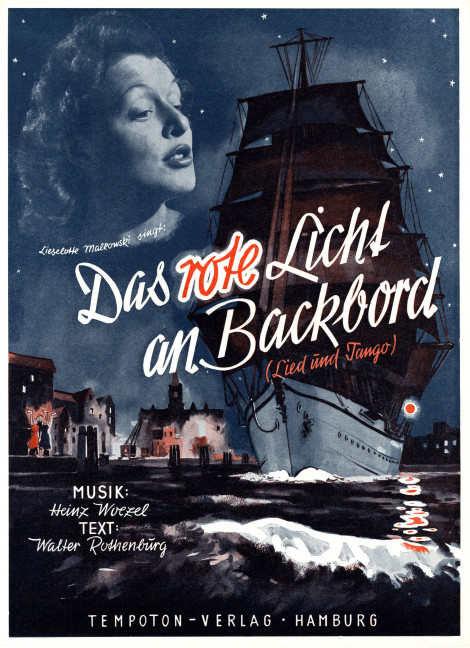 Woezel, Heinz  [Txt:] Rothenburg, Walter Das rote Licht an Backbord